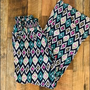 Patterned pajama pants